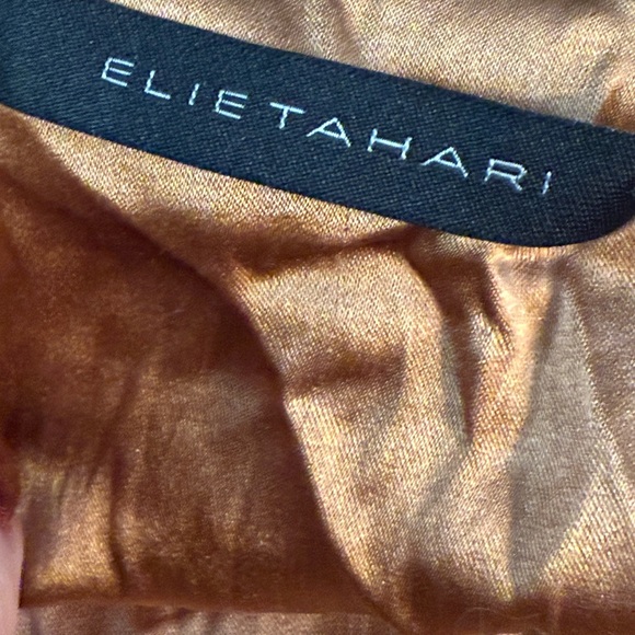 Elie Tahari earth tones skirt - Picture 7 of 9